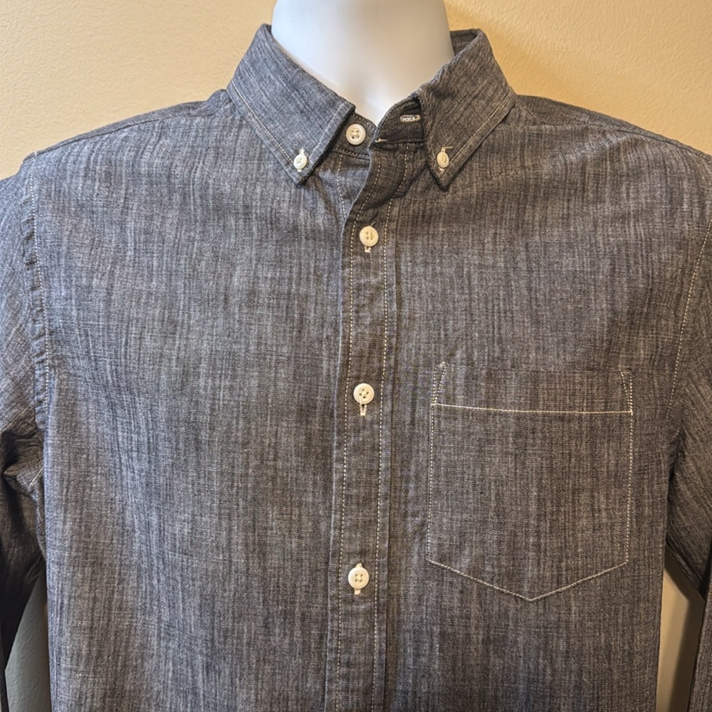 HAWKER RYE Button Down Shirt. Size Medium (Short) for the shorter man - Picture 4 of 11